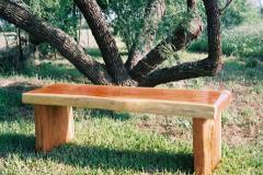 Unique Cedar Bench